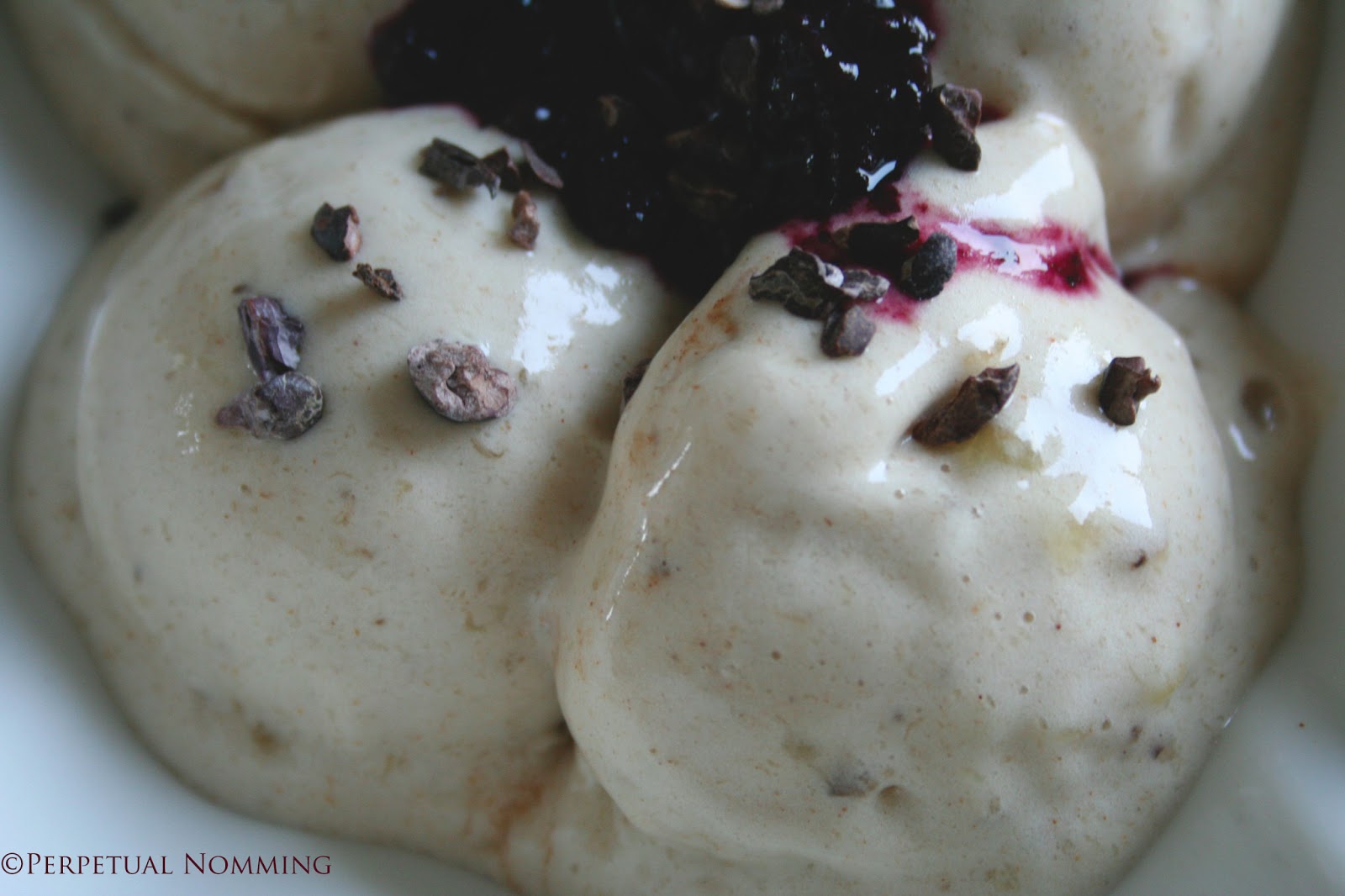 Perpetual Nomming Healthy Cinnamon "Ice Cream"